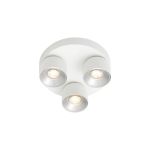 Nordlux Pitcher Spot Métal Blanc | Convient pour 3x GU10