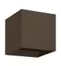 Eglo Wandlamp Calpi 3 Aluminium Roestig Up & Down 2.8W 420lm - 830 Warm Wit | IP54